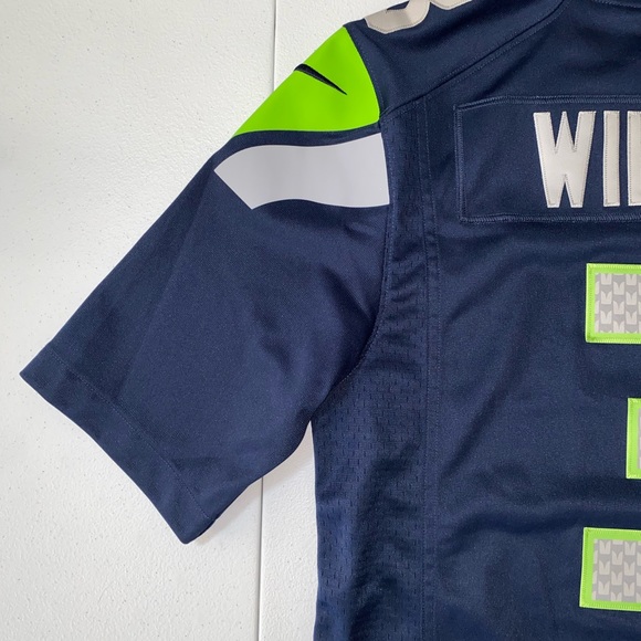 Seattle Seahawks Super Bowl XLIX #3 Russell Wilson NFL On Field Jersey | Size S - Picture 4 of 16